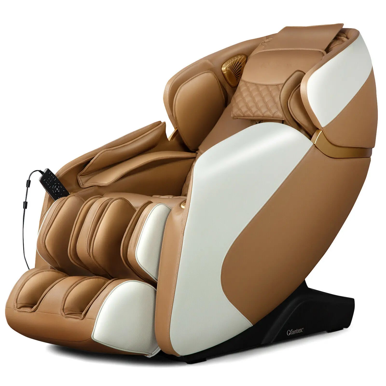 Full Body Zero Gravity Massage Chair Recliner w/ SL Track Heat Bluetooth - jenshomeandgardendecor