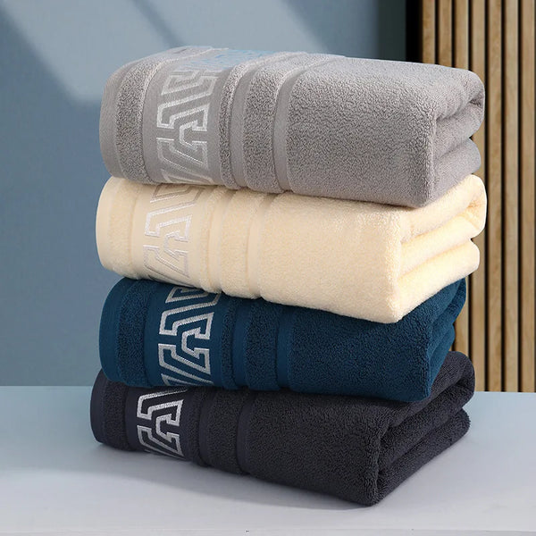 Large Thick Cotton Bath Towel Set 80*160, 40*80 cm, High Quality