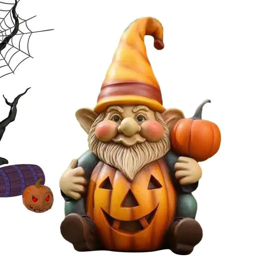 Fall Gnomes Statue - jenshomeandgardendecor