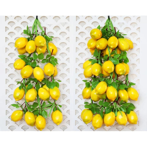 Simulation Artificial Fruit Lemon String