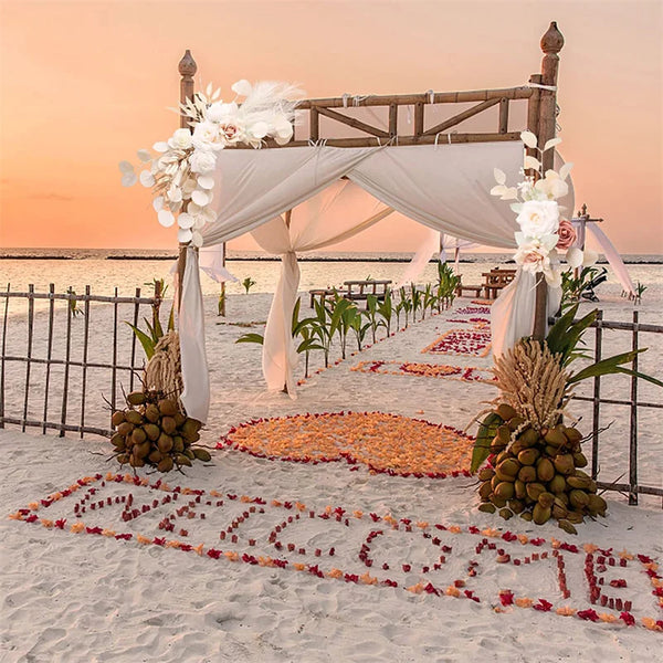 Wedding Arch Flowers Boho Style Decorative Floral Swags