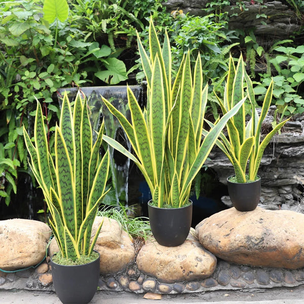 Artificial Snake Plants 35 Inch