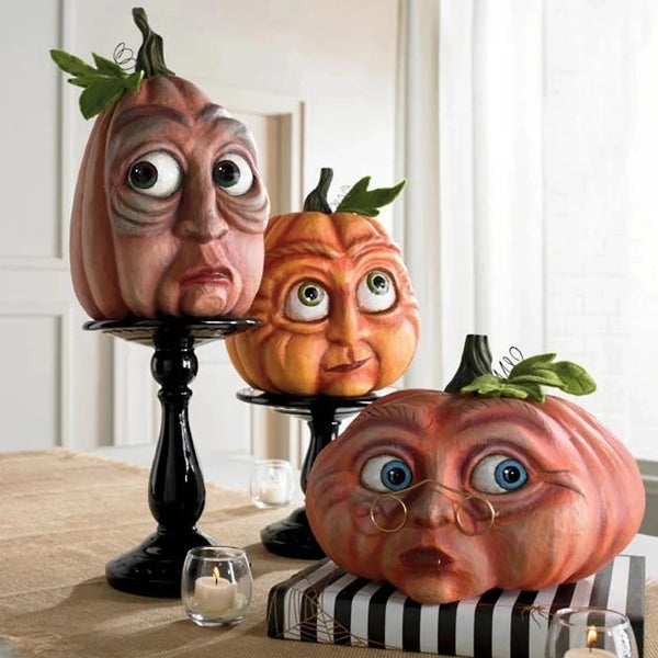 Halloween Monster Expressive Pumpkins