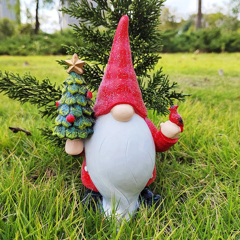 Christmas Garden Gnome - jenshomeandgardendecor