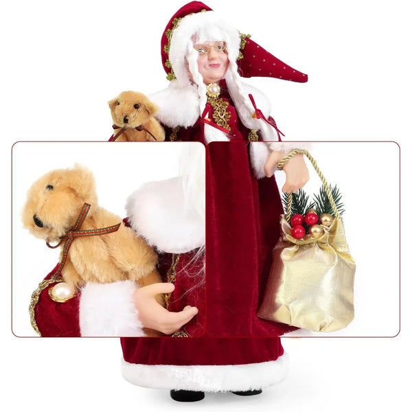 Christmas Santa Figurines - jenshomeandgardendecor