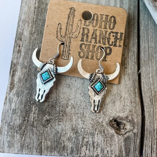 STEER EARRINGS - jenshomeandgardendecor