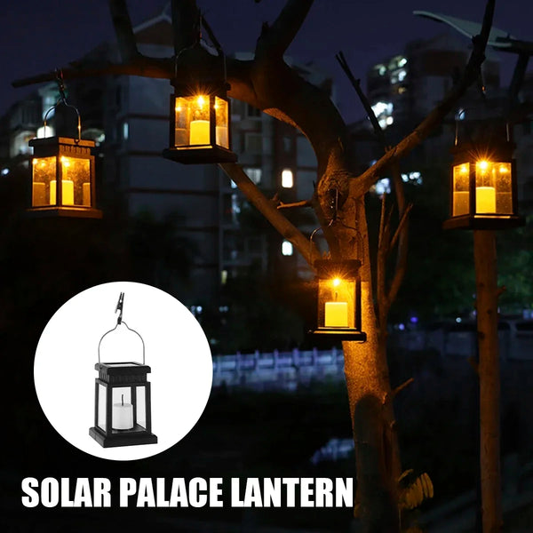 Solar Retro Palace Lantern Lights - jenshomeandgardendecor