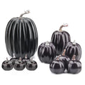 Artificial Black Pumpkins