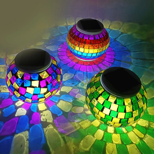 Mosaic Solar Light Outdoor decoration - jenshomeandgardendecor