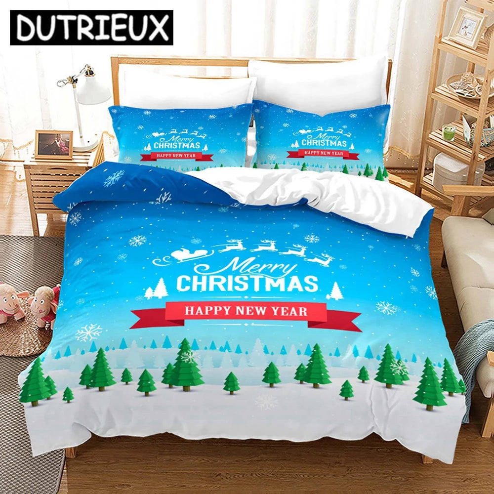 New Merry Christmas 3D Printed Bedding Sets