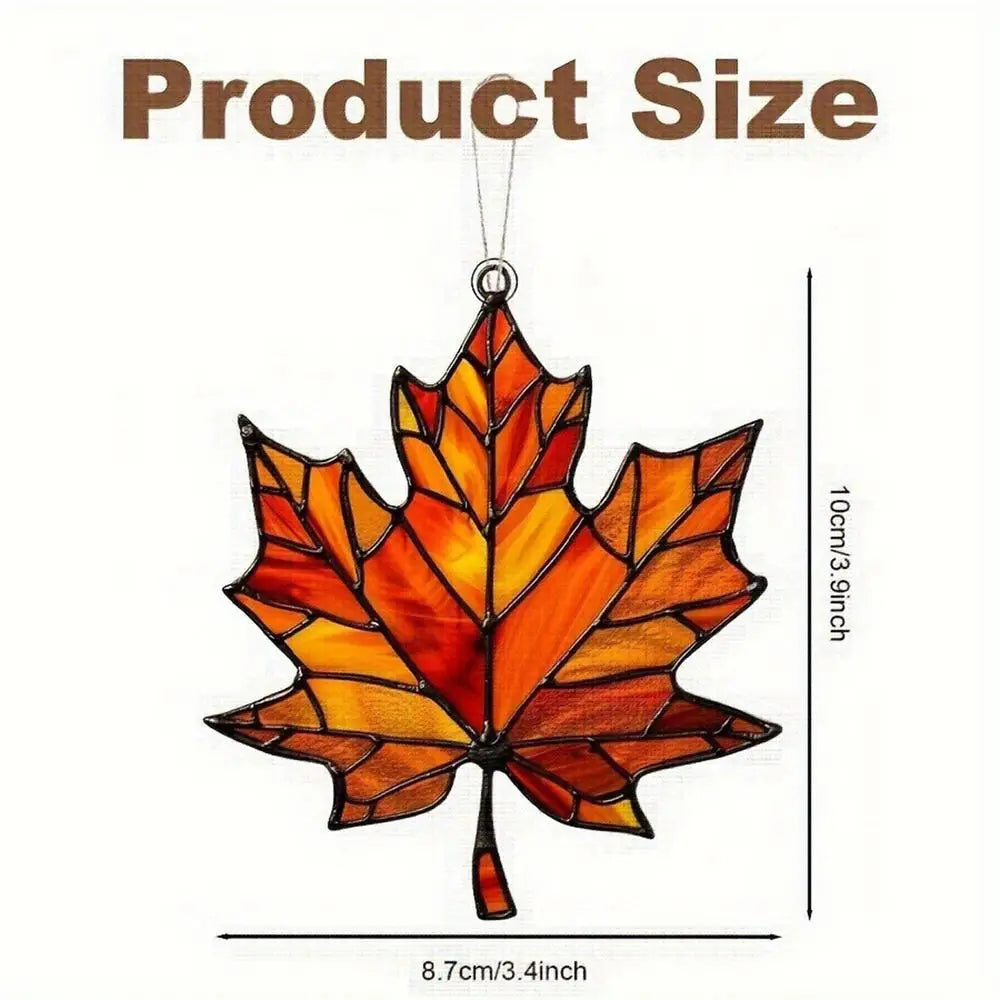 Artificial Acrylic Maple Leaf