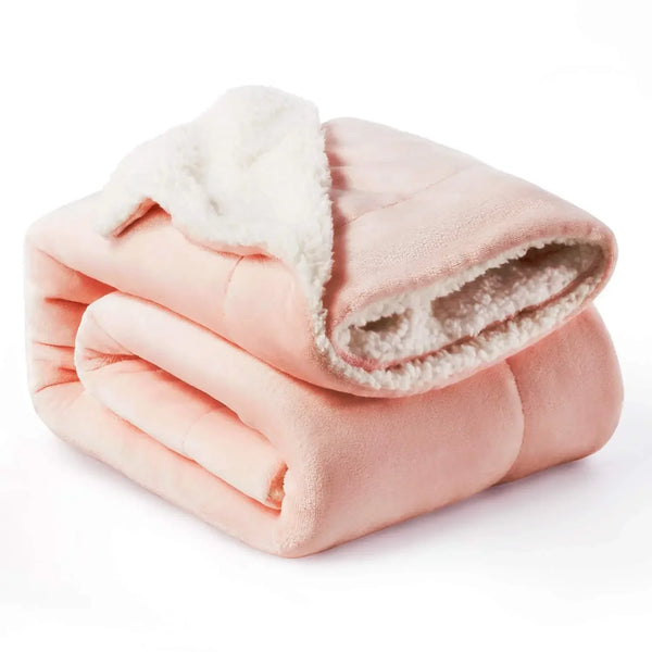 Large Sherpa Fleece Blanket