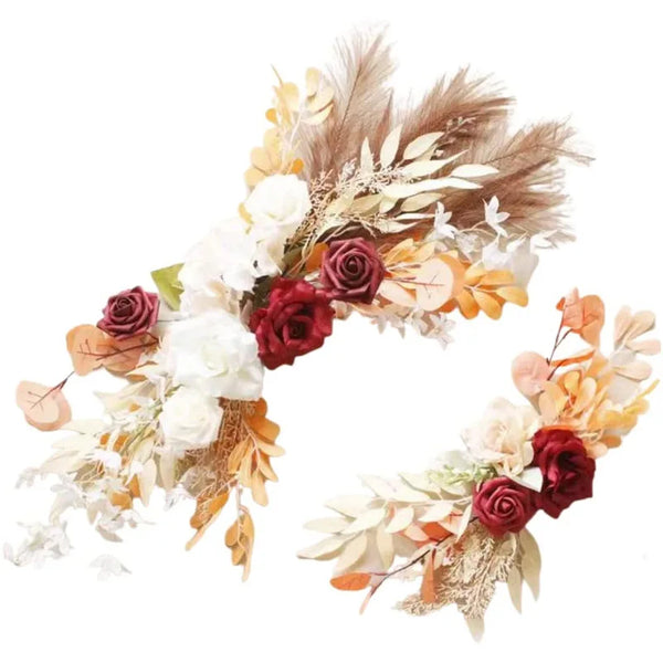 Wedding Arch Flowers Boho Style Decorative Floral Swags