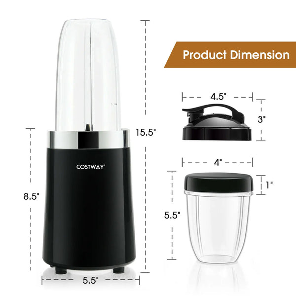 1000W Portable Blender 6-Blade Smoothie Blender - jenshomeandgardendecor