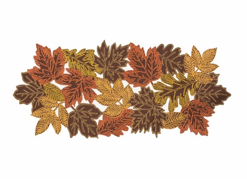 Autumn Leaves Table Runner - jenshomeandgardendecor