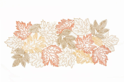 Autumn Leaves Table Runner - jenshomeandgardendecor