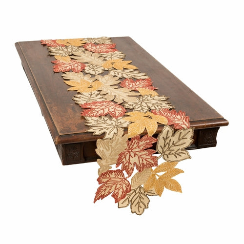 Autumn Leaves Table Runner - jenshomeandgardendecor