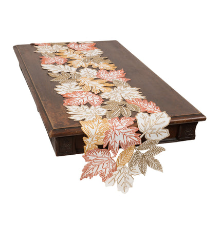 Autumn Leaves Table Runner - jenshomeandgardendecor