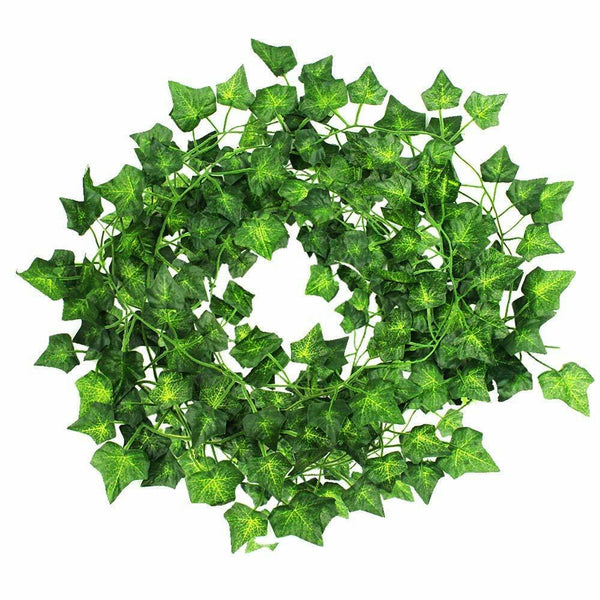 Artificial Ivy Leaf Plants Fake Hanging Garland Plants Vine Home - jenshomeandgardendecor