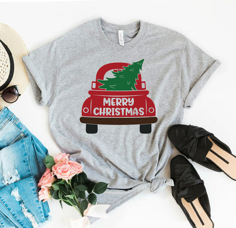 Merry Christmas T-shirt - jenshomeandgardendecor