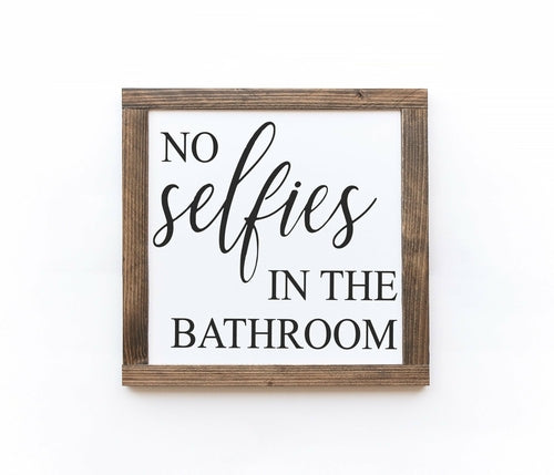 Bathroom Wood Signs - jenshomeandgardendecor