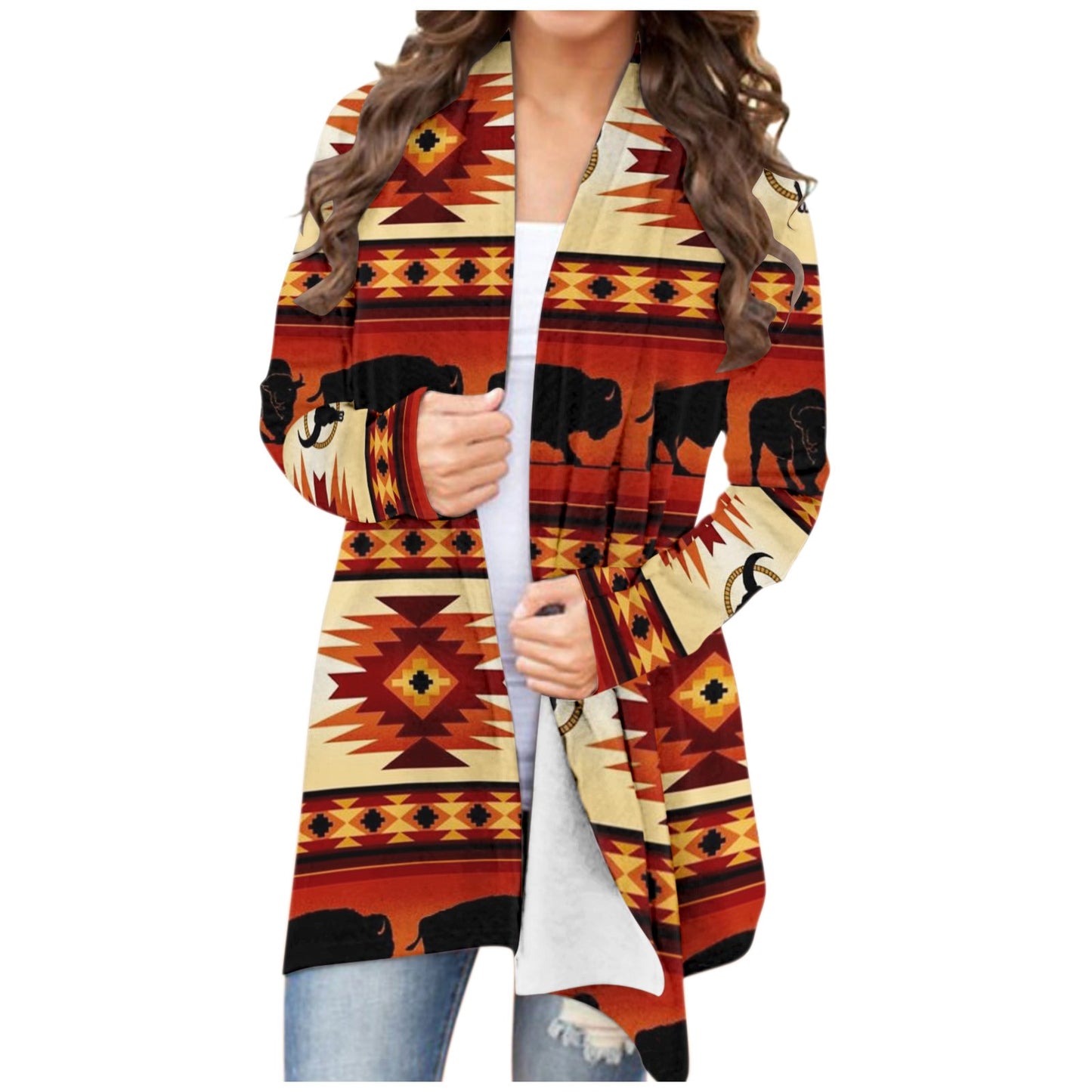 Woman's Aztec Cardigan - jenshomeandgardendecor