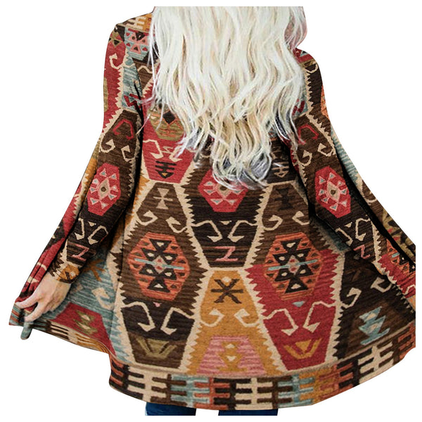 Woman's Aztec Cardigan - jenshomeandgardendecor