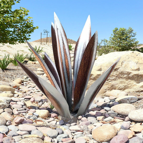 27/35/65CM DIY Metal Agave Plants - jenshomeandgardendecor