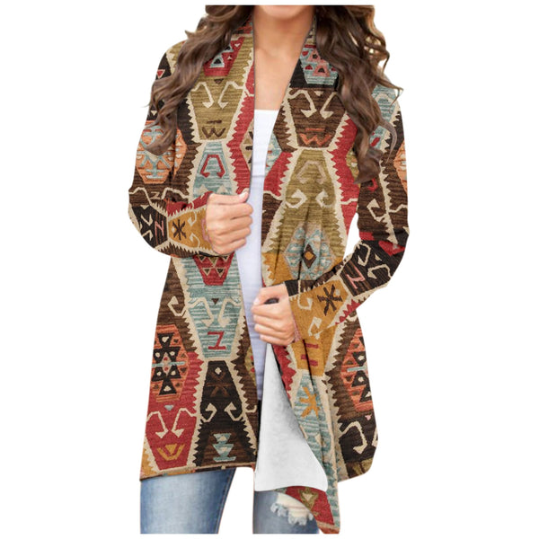 Woman's Aztec Cardigan - jenshomeandgardendecor