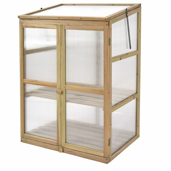 Portable Wooden Green House - jenshomeandgardendecor