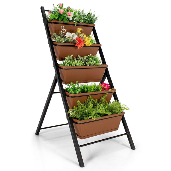 5-tier Vertical Garden Planter Box - jenshomeandgardendecor