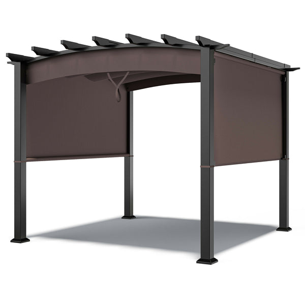 10 x 10ft Patio Pergola Gazebo Sun Shade - jenshomeandgardendecor