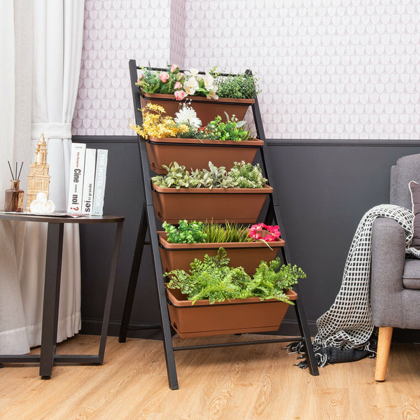 5-tier Vertical Garden Planter Box - jenshomeandgardendecor