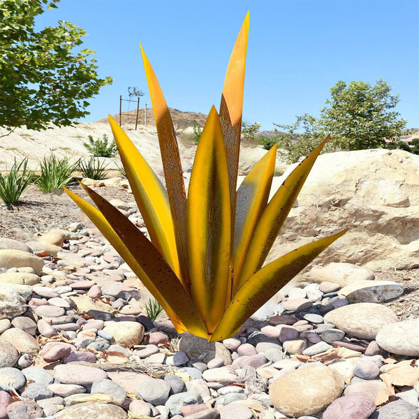 27/35/65CM DIY Metal Agave Plants - jenshomeandgardendecor