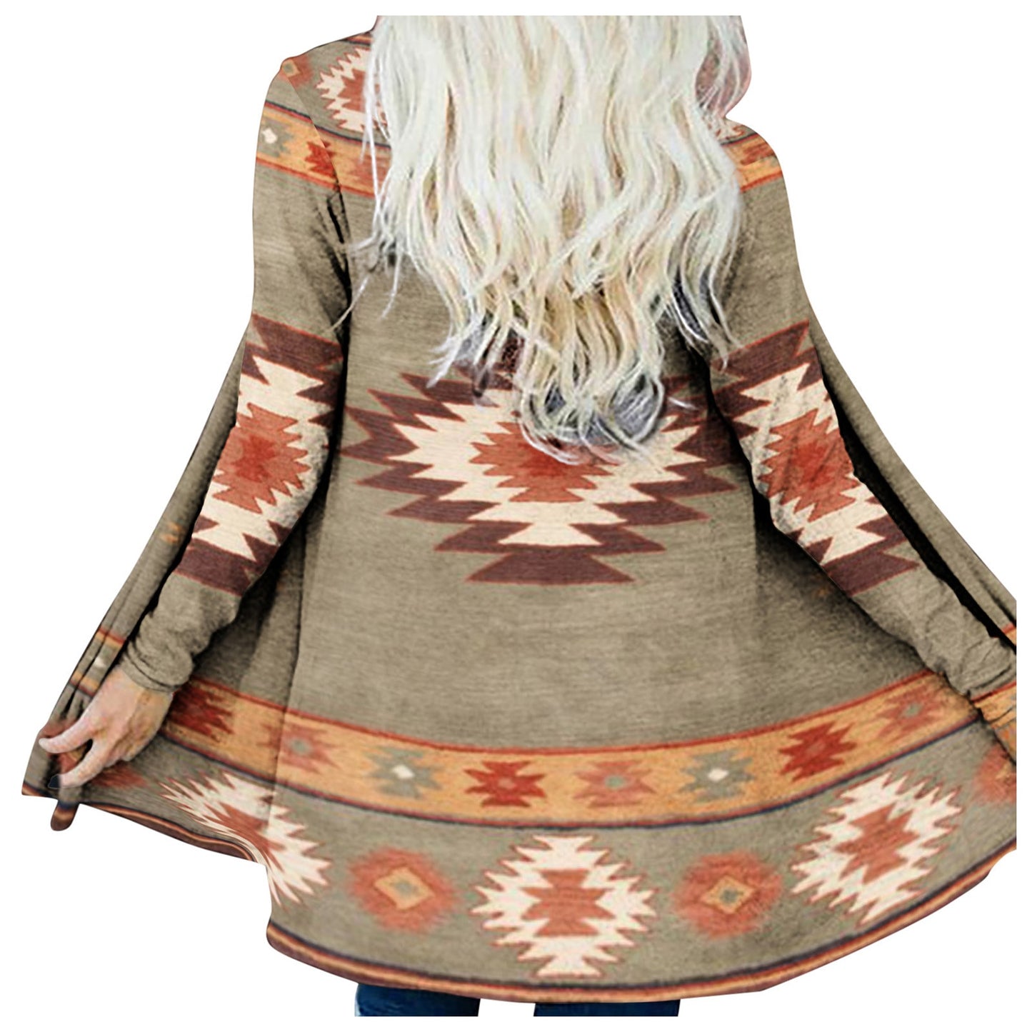 Woman's Aztec Cardigan - jenshomeandgardendecor