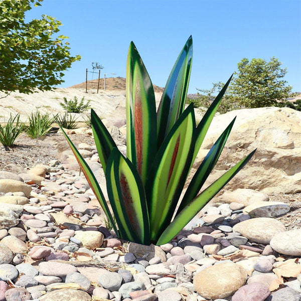 27/35/65CM DIY Metal Agave Plants - jenshomeandgardendecor