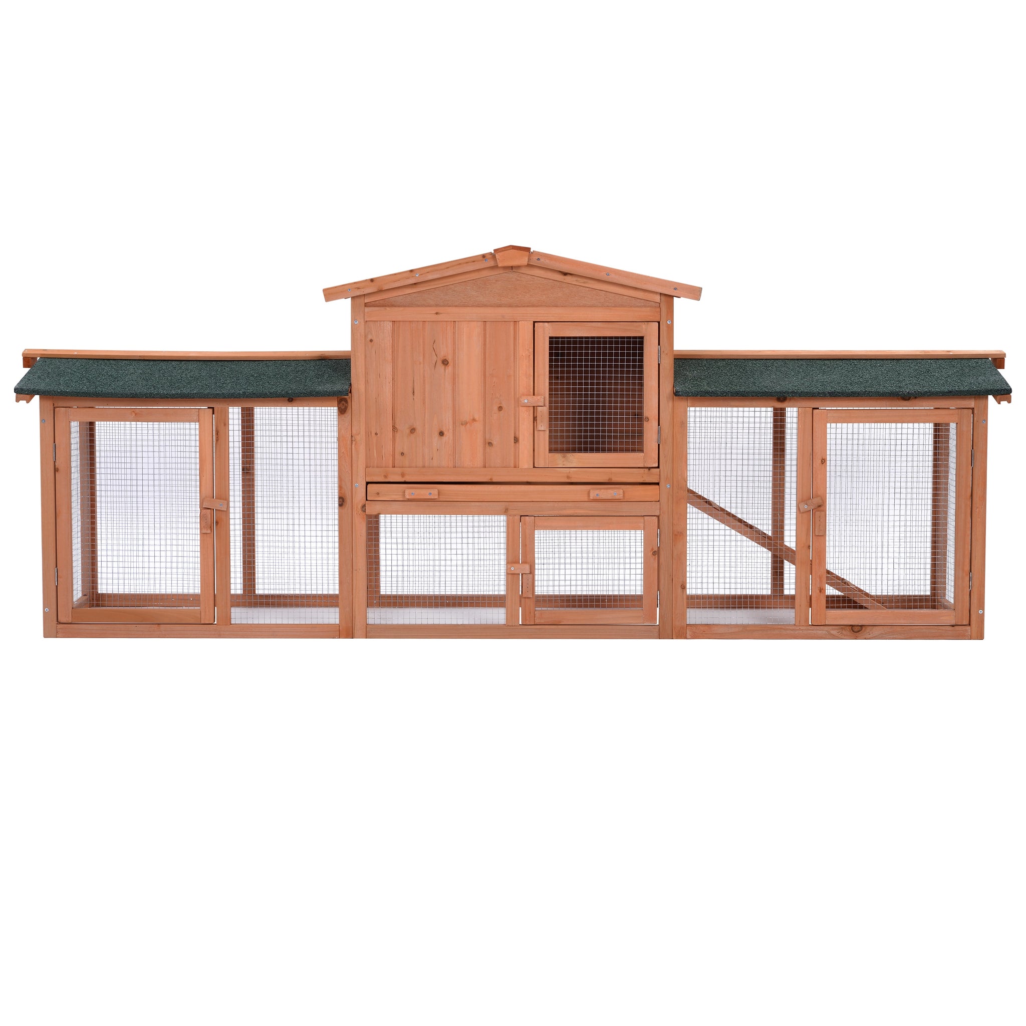 Wooden Chicken Coop Pet Cage Rabbit Hutch - jenshomeandgardendecor