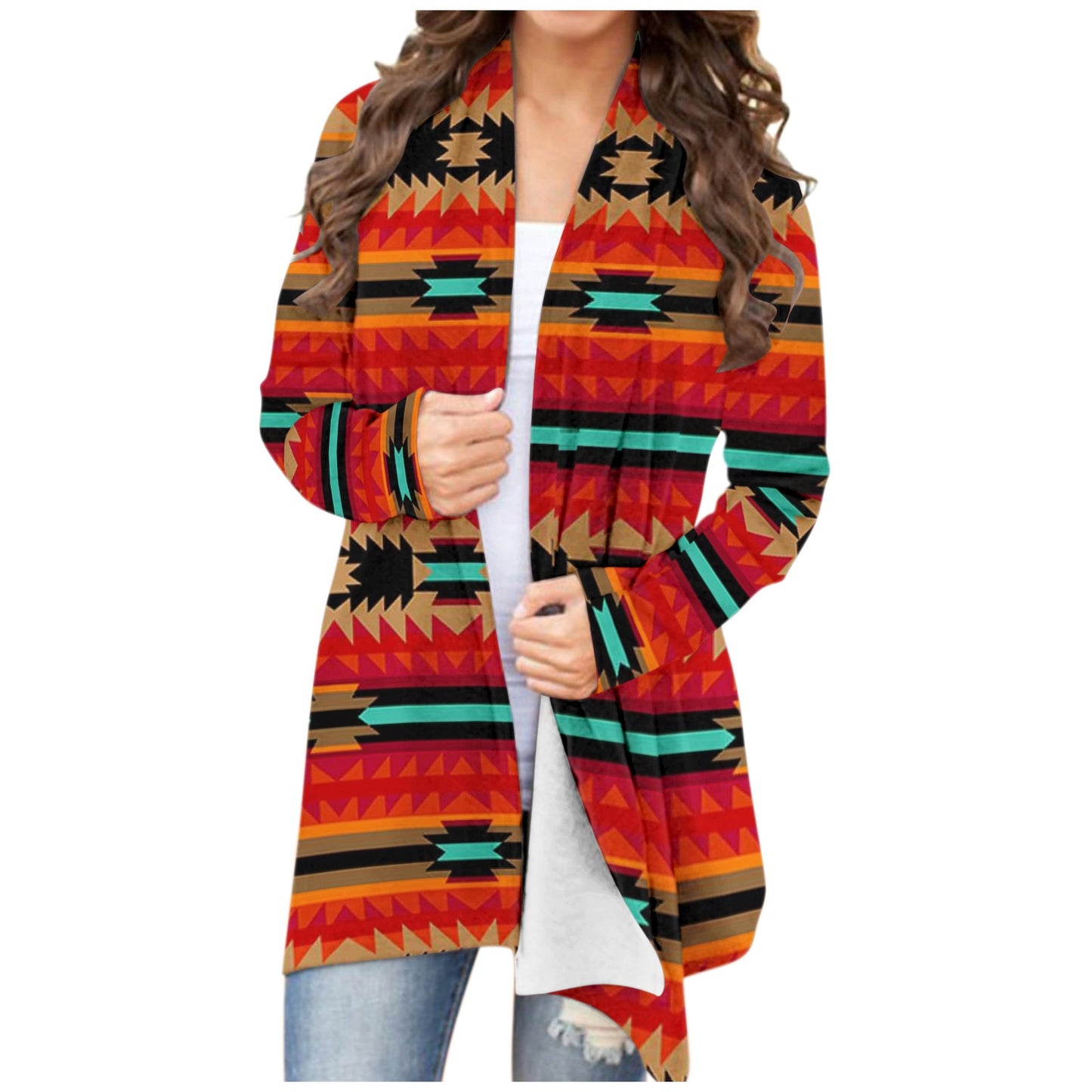 Woman's Aztec Cardigan - jenshomeandgardendecor