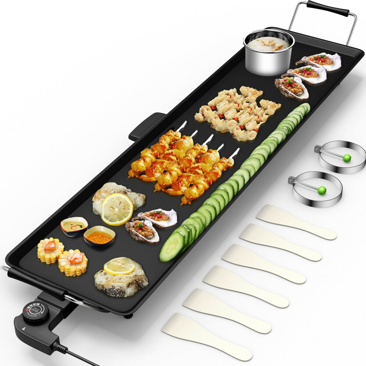 Electric Table Top Griddle - jenshomeandgardendecor