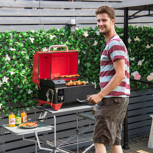 Portable Tabletop Pellet Grill - jenshomeandgardendecor