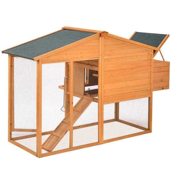 Large Wooden Chicken Coop - jenshomeandgardendecor