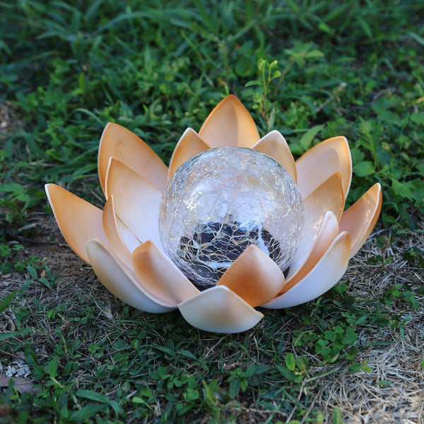 Outdoor Lotus Solar Light Floating Flower Pond Decoration - jenshomeandgardendecor