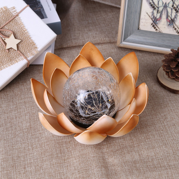 Outdoor Lotus Solar Light Floating Flower Pond Decoration - jenshomeandgardendecor