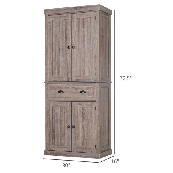 Freestanding Kitchen Pantry Cupboard - jenshomeandgardendecor