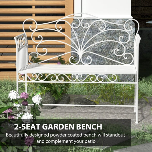 2 Seater Garden Bench - jenshomeandgardendecor