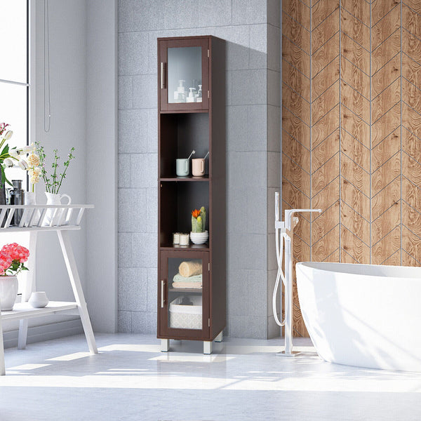 Tall Tower Bathroom Storage Cabinet - jenshomeandgardendecor