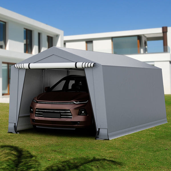 Heavy-Duty Carport Car Canopy Shelter - jenshomeandgardendecor