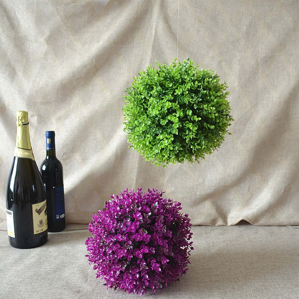 Artificial Plant Ball Topiary - jenshomeandgardendecor