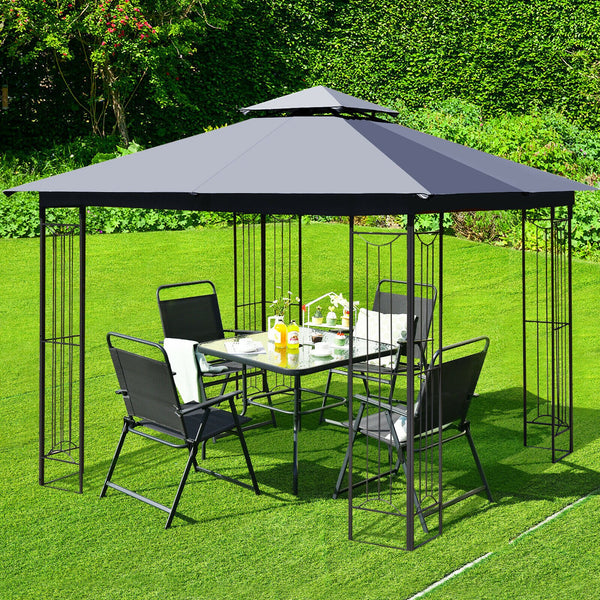 10’ x 10’ Patio Canopy Gazebo - jenshomeandgardendecor