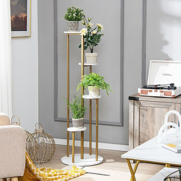 4-Tier Metal Plant Stand - jenshomeandgardendecor